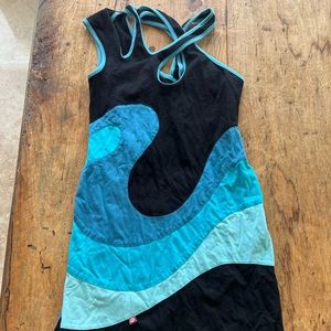 Pygmes designer blue/black large dress